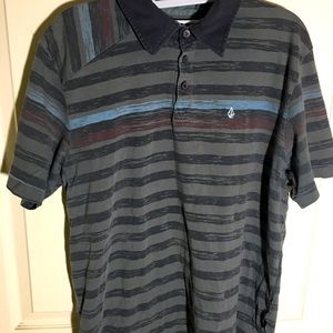 Volcom Men’s L Gray Polo